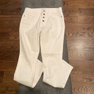Frame Denim Le High Skinny Jeans in Blanc Street Size 27